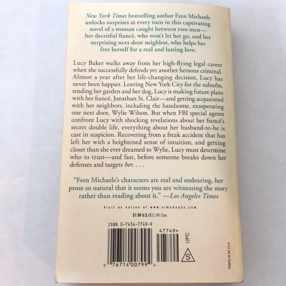 ⭐️5 for $20⭐️ The Nosy Neighbor by Fern Michaels | Book - Picture 2 of 2